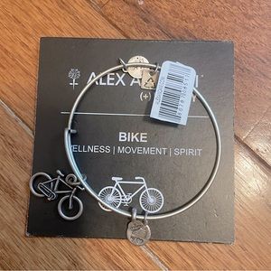 Bike Alex and Ani bracelet : wellness, movement, and spirit
